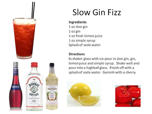Image result for sloe gin fizz